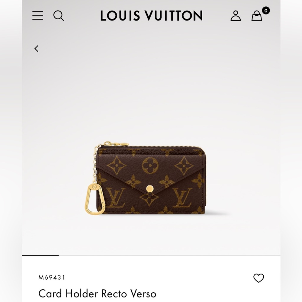 Louis Vuitton Monogram Recto Verso Key Pouch - Picture 9 of 9